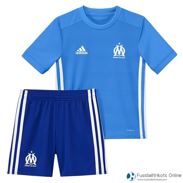 Marseille Trikot Kinder Auswarts 2017-18 Fussballtrikots Günstig